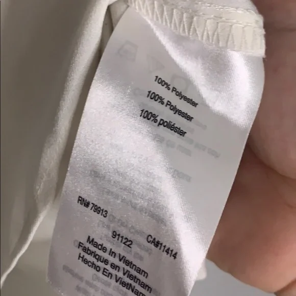 Motherhood Maternity White and Black Sleeveless Blouse - Picture 3 of 7